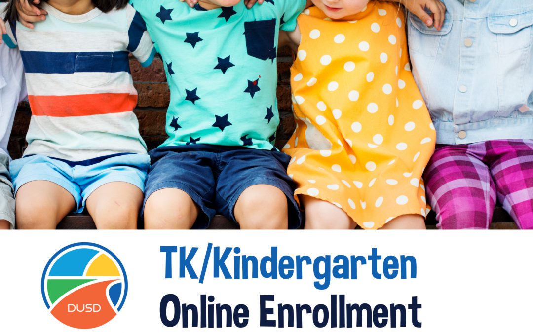 Kindergarten Online Enrollment is Now Available!