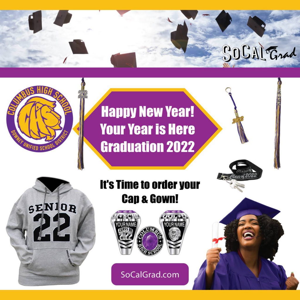 Order your cap, gowns, rings and gear today!