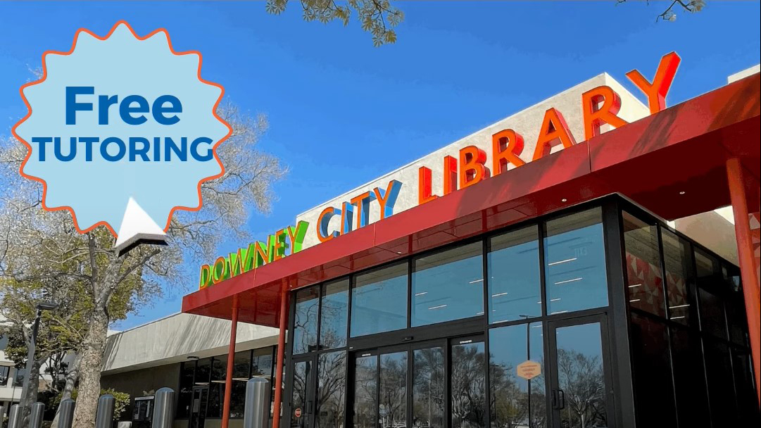 Free Online Tutoring – Downey City Library’s *Brainfuse Help Now*