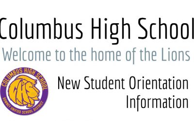 New Student Orientation Information