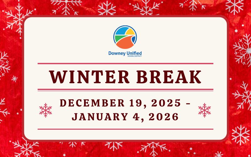 Winter Break Schedule. Happy Holidays!