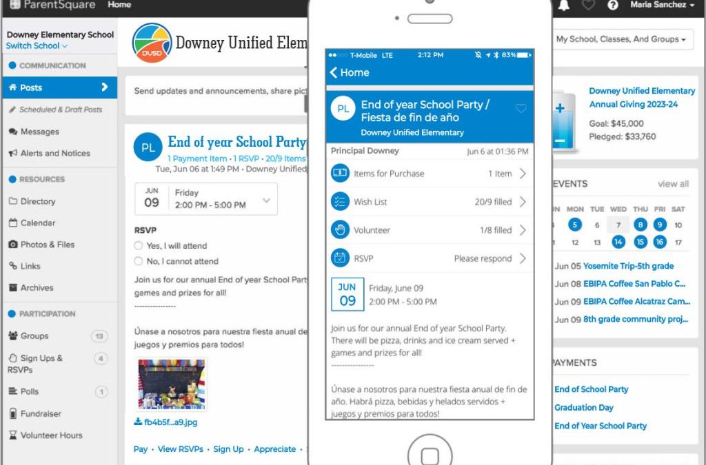 Use Parent Square to Get Important School Updates