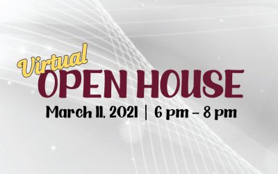 2021 Virtual Open House Schedule