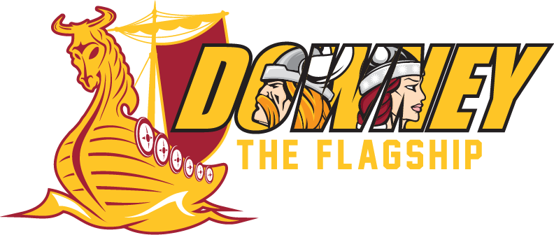 Downey The Flag Ship Logo Downey The Flagship logo