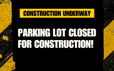 DHS Parking Lot Construction & Closures- Please Read!