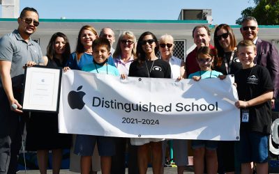 We are an Apple Distinguished School