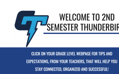 Welcome to the Second Semester Thunderbirds!