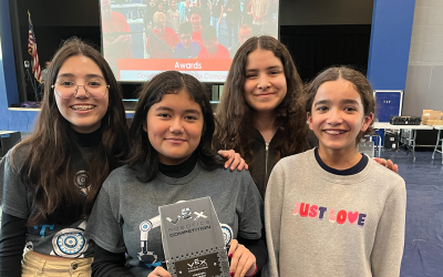 GMS Teams Win at the Downey VRC Middle School Robotics Tournament