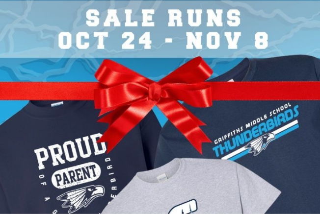 Spirit Wear Sale: Oct 24 – Nov. 8