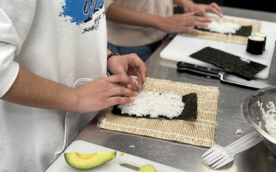 Thunderbirds Culinary Class Master Sushi Rolls