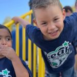 kids on a playground