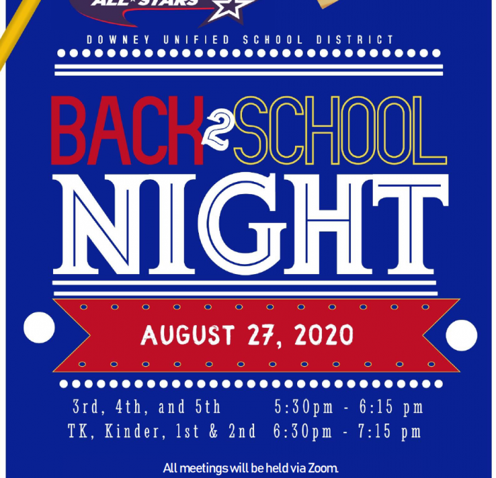 Back to School Night