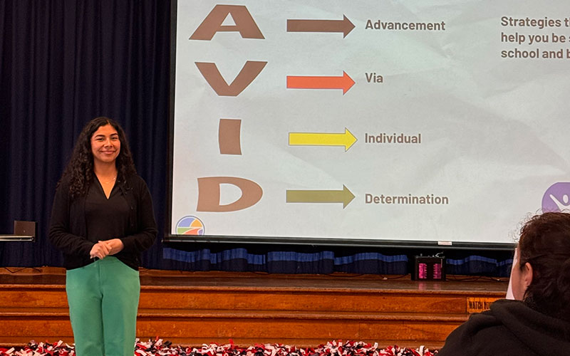 AVID Parent Meeting at Lewis Elementary