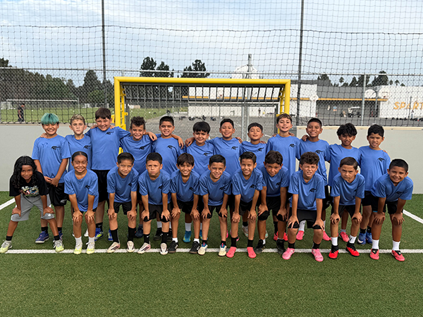 first sports academy class at old river school.