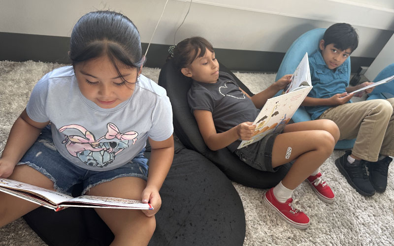 reading together
