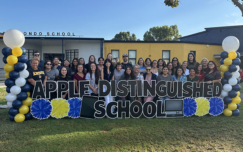 apple distinguished school