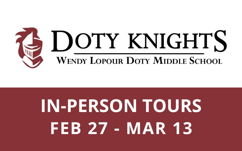 You are invited to visit Doty Middle School