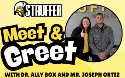 Stauffer Welcomes New Principal Joseph Ortiz
