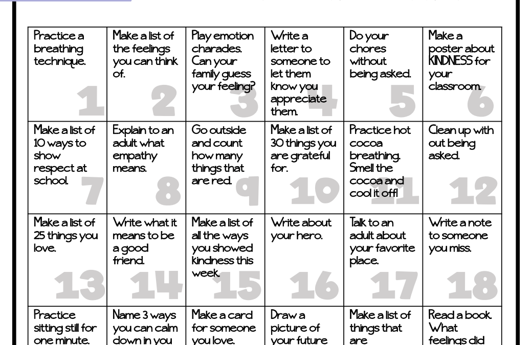 30 Things You Can Do for Your Emotional Health