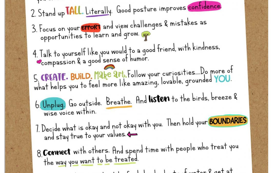 10 Ways to Build Self-Esteem