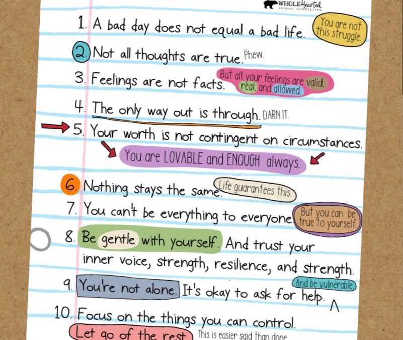 Reminders for Hard Days