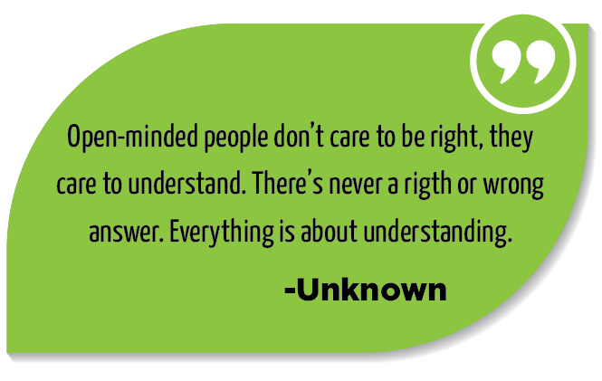 Parent Learner Profile Activity: How to help develop Open-Mindedness?