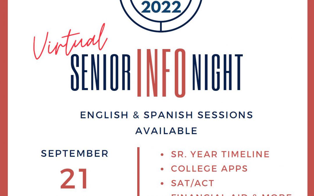 Virtual Senior Info Night