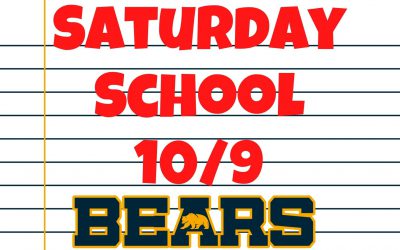 Saturday School 10/9