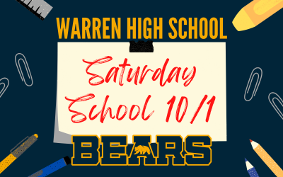 Saturday School 10/1