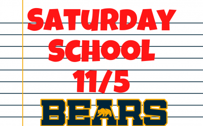 Saturday School 11/5