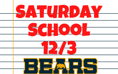 Saturday School 12/3