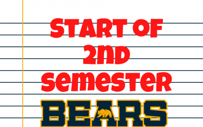 Start of 2nd Semester