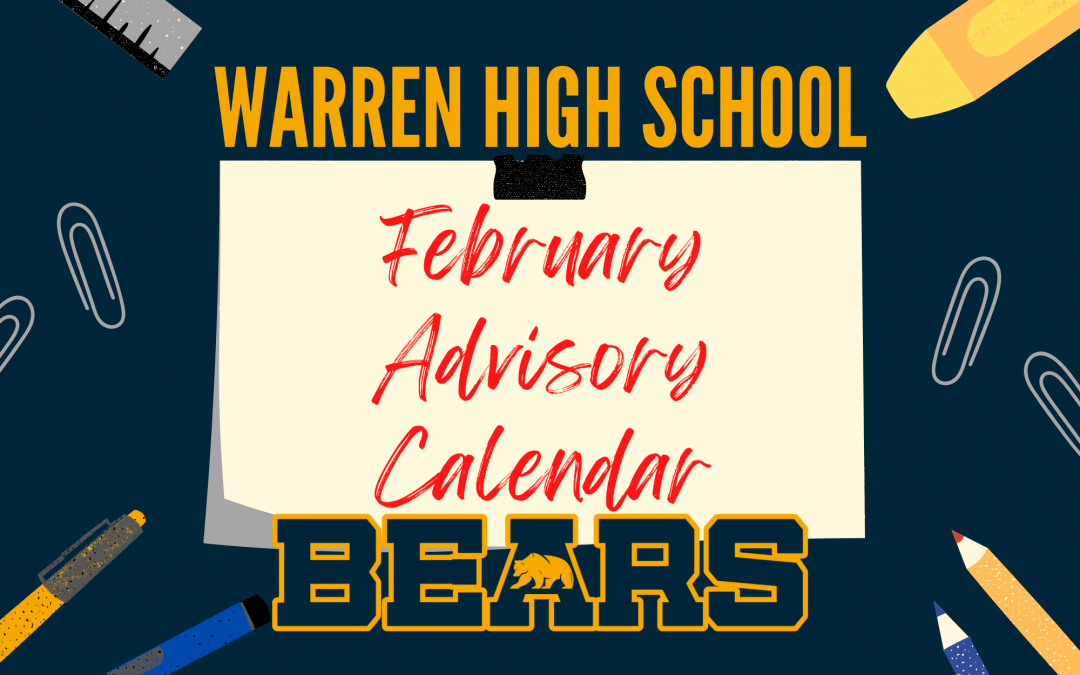 February Advisory Calendar