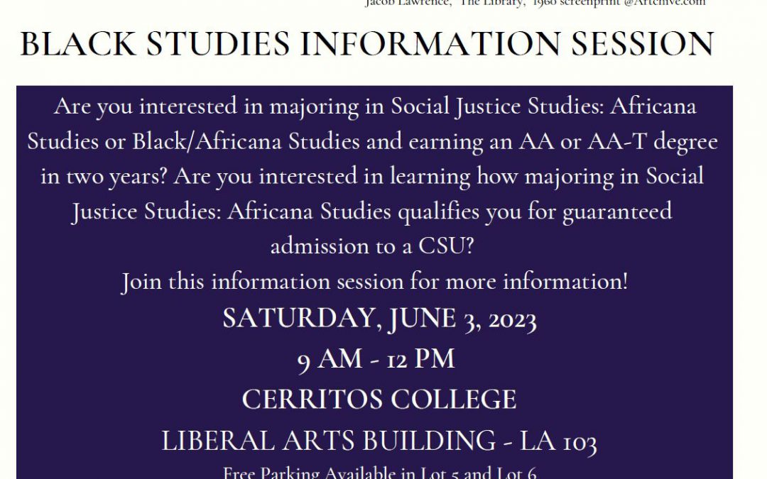 Black-Africana Studies Program at Cerrittos