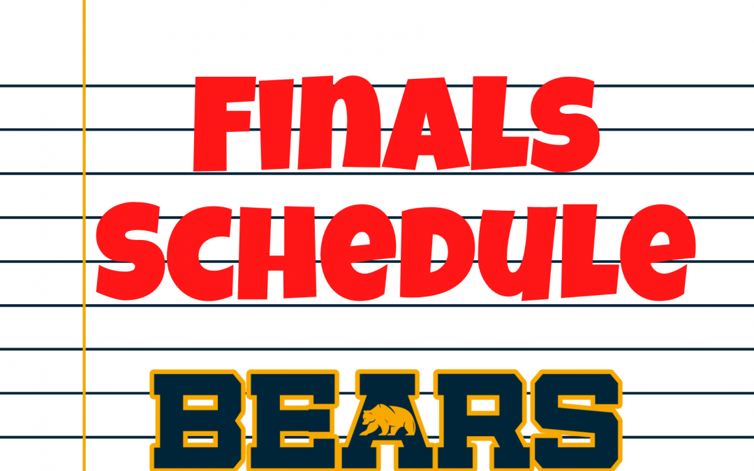 Finals Week (6/2-6/7)