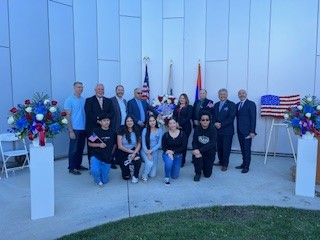 Participating in the Veterans Day Program