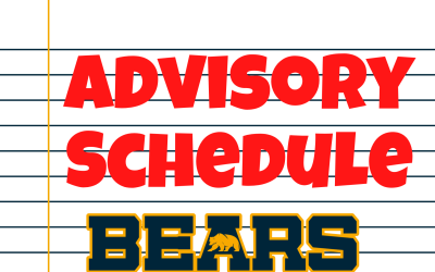 Advisory Schedule