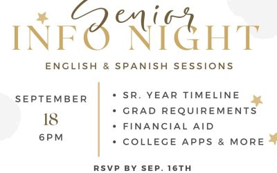 Senior Info Night