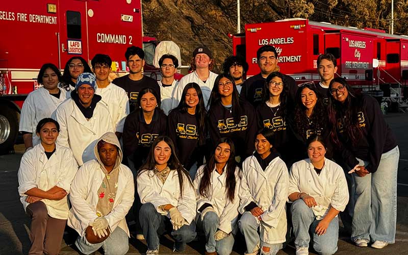Culinary Students Support First Responders During 2025 LA Fires