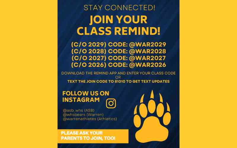 Stay Connected – Join Your Class Remind!