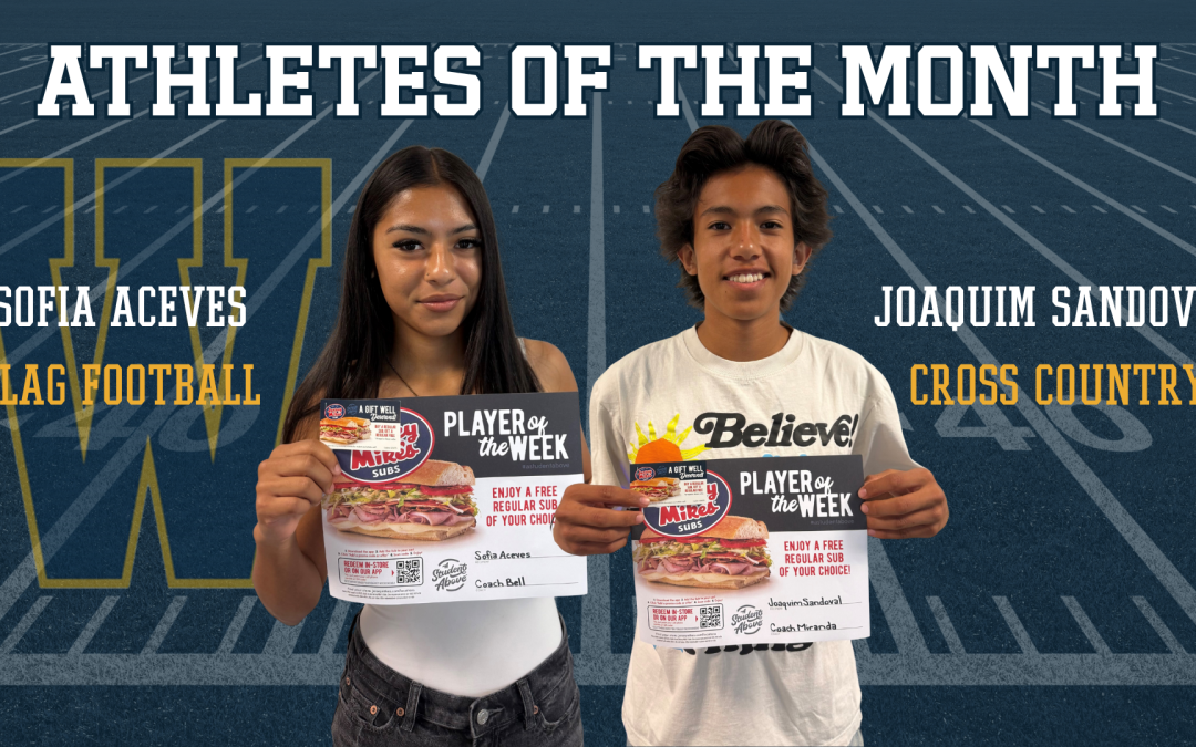 Athletes of the Month: Sofia Aceves & Joaquim Sandoval