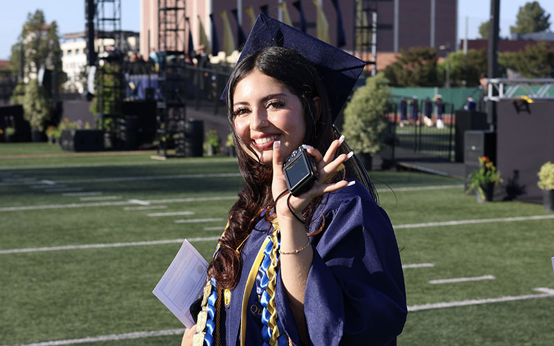 Boys having fun on campus