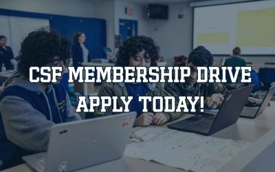 California Scholarship Federation (CSF) – Apply Today!