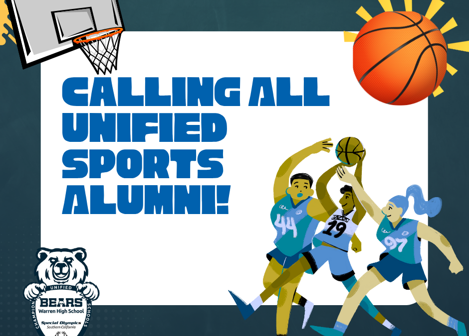 Calling Unified Sports Alumni