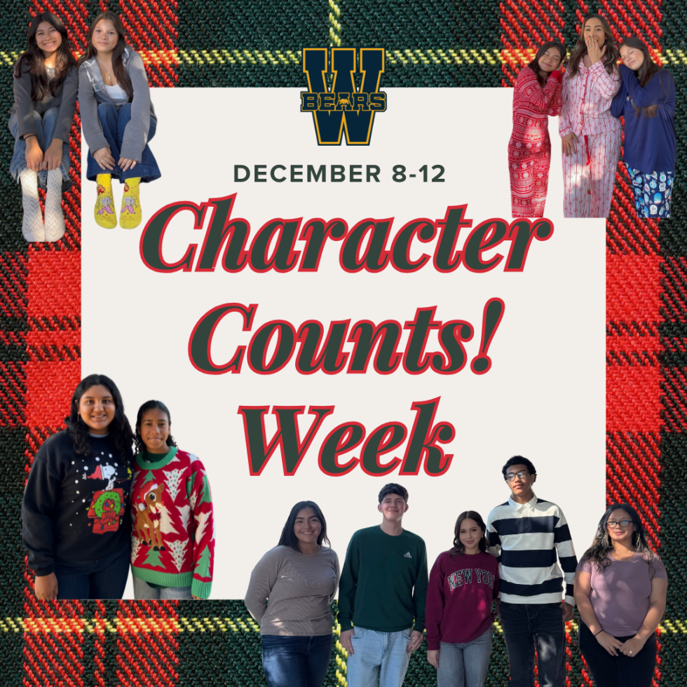 Character Counts! Holiday Spirit Week: December 8–12 | Warren High School