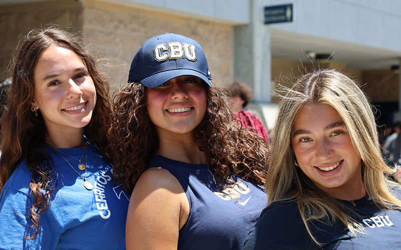 girls posing for camera
