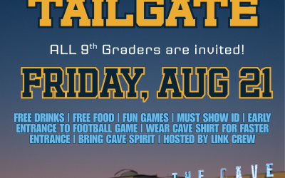 Link Crew Hosts Freshmen Tailgate: THIS Friday, August 21