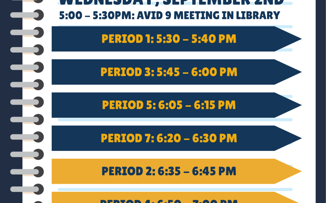 Back to School Night: Welcome to the Cave!