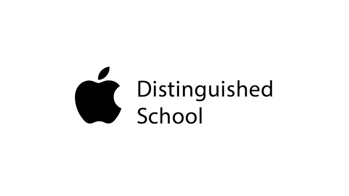 We are an Apple Distinguished School