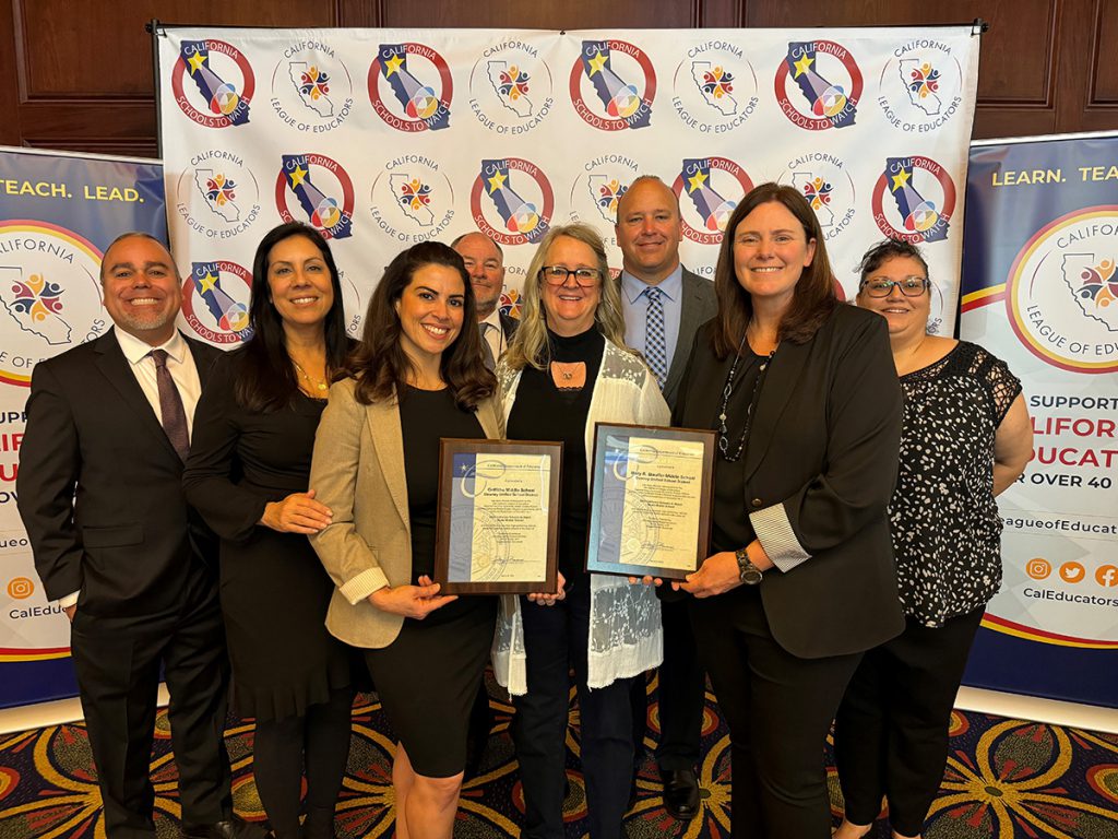 Congratulations to Griffiths and Stauffer middle schools for receiving their second re-designations of this prestigious honor.
